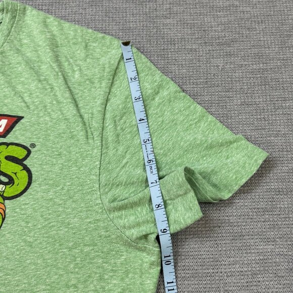 Teenage Mutant Ninja Turtles Green Heathered Graphic T-Shirt Nickelodeon  Mens L - Picture 10 of 10